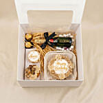 Mini Moet Champagne & Birthday Bento Cake Gift Box