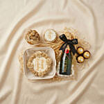 Mini Moet Champagne & Birthday Bento Cake Gift Box