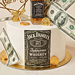Whiskey Wealth Celebration Chocolate Fudge Cake