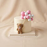 Sweet Bear & Balloons Celebration Cake