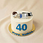 Absolut Vodka Birthday Cake