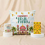Hari Raya Selamat Idul Fitri Cushion & Gourmet Gift Set