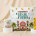 Hari Raya Selamat Idul Fitri Cushion & Gourmet Gift Set