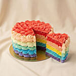 Colorful Rainbow Sponge Cake 750g