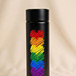 Rainbow Hearts Temperature Bottle Gift
