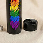 Rainbow Hearts Temperature Bottle Gift