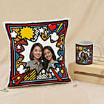 Joyful Moments Cushion and Mug