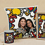 Joyful Moments Cushion Mug and Frame