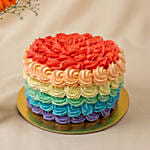 Love Is Love - Colorful Gerbera Vase & Cake