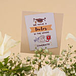 Doctor in the House Roses and Carnations Graduation Gift