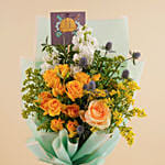 Engineering Graduate Yellow Flower Bouquet