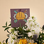 Engineering Graduate Yellow Flower Bouquet