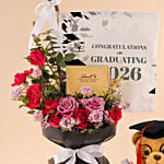 2026 Graduation Flowers, Bear & Chocolate Bundle