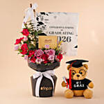 2026 Graduation Flowers, Bear & Chocolate Bundle