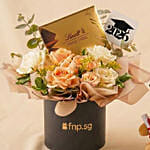Sweet Success Convocation Flowers, Lindt & Graduation Bear Box