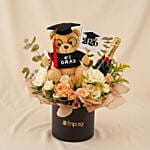 Cheers to 2026 Graduate - Moet, Graduation Bear & Flowers