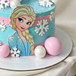 Birthday Frozen Princess Theme Cake