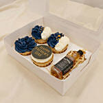 Father's Day Cupcakes and Jack Daniel's whisky Box