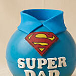 Super Dad Pinata Cake