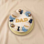 Chocoate Fudge Father's Day cake