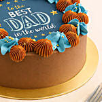 Happy Fathers Day Red Velvet Cake