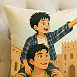Personalise Your Ghibli Fathers Day Cushion