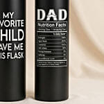 My Favorite Child gave me this - Flask for Dad
