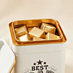 Best Dad In The World - Dark Chocolates Set