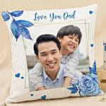 Love You Dad - Personalised Photo Cushion & Mug Gift Set