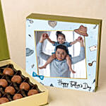 Personalised Father's Day Chocolate Truffle Box