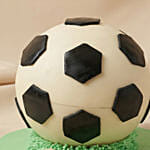 Football Chocolate Pinata Smash Cake