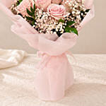Beautiful Pink Roses Bouquet