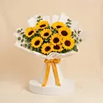 Beautiful Sunflower Hand Bouquet