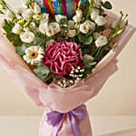 Birthday Wishes Flower & Balloon Bouquet