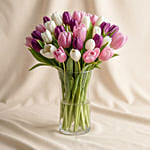 Painted Skies Tulip Bouquet