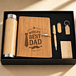 World's Best Dad Bamboo Office Giftset