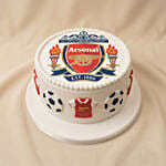 Classic Arsenal Football Club Chocolate Cake