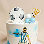 Argentina Football Chocolate Cake