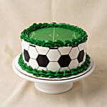 Classic Football Pitch & Soccer Ball Chocolate Cake