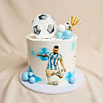 Argentina Football Chocolate Cake