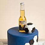 Football & Corona Chocolate Cake