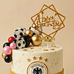 Germany Football Team Chocolate Birthday Cake