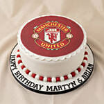 Manchester United Football Club Chocolate Cake