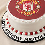 Manchester United Football Club Chocolate Cake