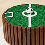 KitKat Football Pitch Chocolate Cake