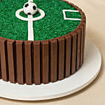 KitKat Football Pitch Chocolate Cake