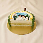 Personalised Vanilla Musang King Durian Ghibli Photo Cake