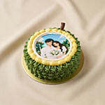 Personalised Vanilla Musang King Durian Ghibli Photo Cake