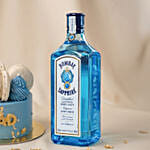 Bombay Sapphire Gin & Father's Day Macaron Cake