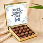 Father's Day Peace Lily and Chocolate Truffle Set
